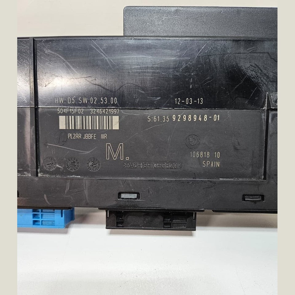 2012-2015 BMW X1 E84 Body Control Module 9298948