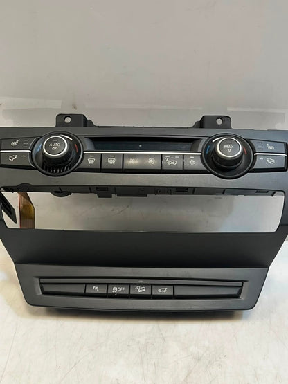 2007-2013 BMW X5 E70 and X6 E71 CIC Climate Control Panel 9279654 OEM