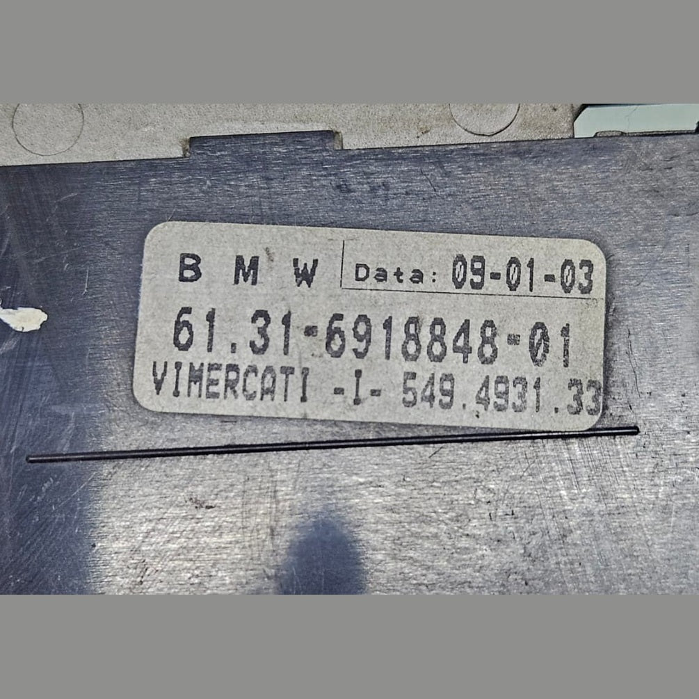 2002-2005 BMW E65 745Li Headlight Control Switch 6918848 OEM