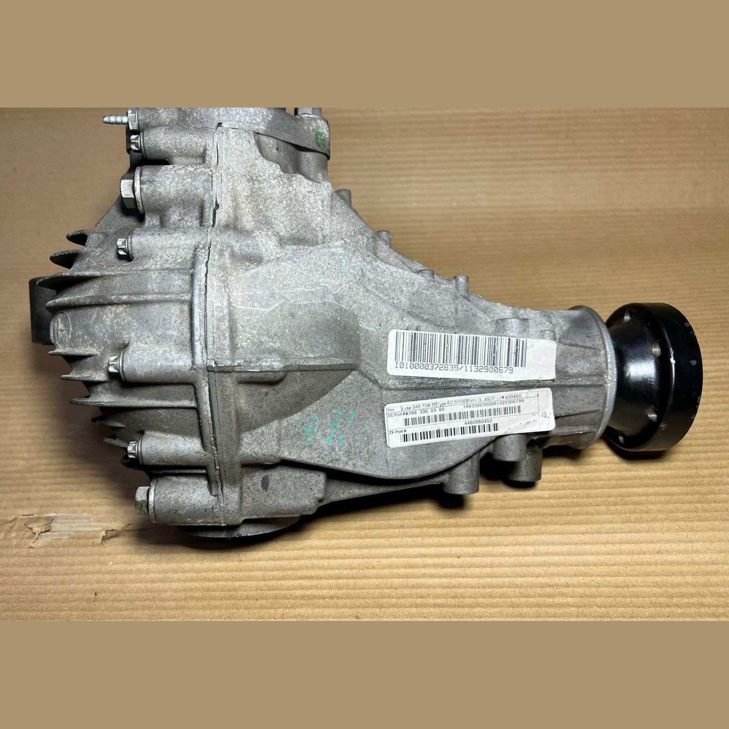 2012-2015 Mercedes-Benz ML350 Front Axle Differential A1663300300/ Ratio 3.45