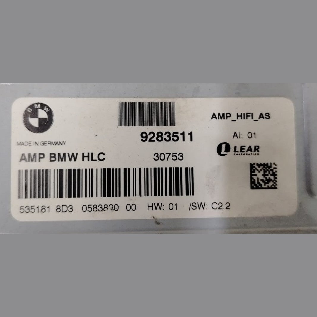 OEM BMW F30 3 Series Hifi Audio Sound Amplifier Control Module 9283511