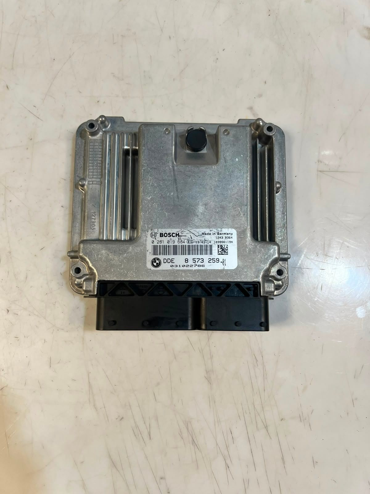 2013 BMW 3' F30 320D N47N Engine Control Unit ECU SET DDE+FEM+1KEY 8573259 