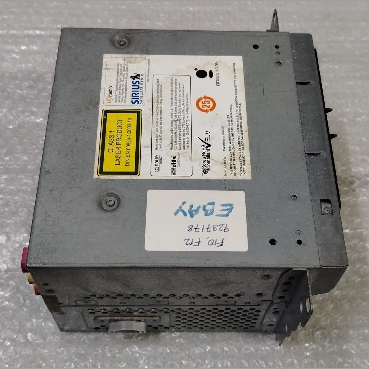 OEM BMW F10 F12 F01 F02 CIC RADIO NAVIGATION CD PLAYER HEADUNIT 9237178