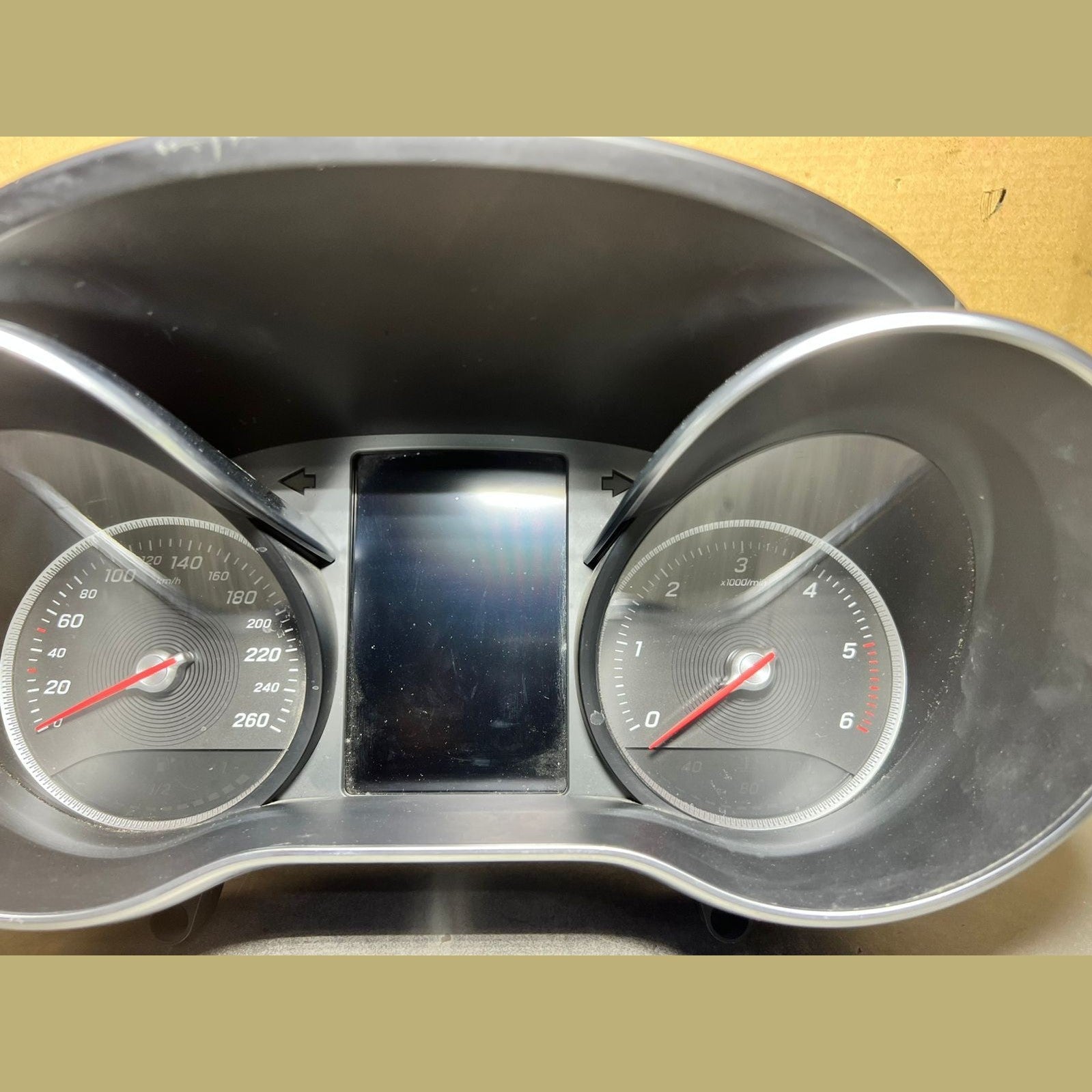 14-20 Mercedes-Benz W205 C-Class Instrument Cluster Speedometer A205 9001930 OEM