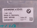 Load image into Gallery viewer, BMW E90/E92 E93 ENGINE DME CONTROL MODULE ECU P/N 7581123
