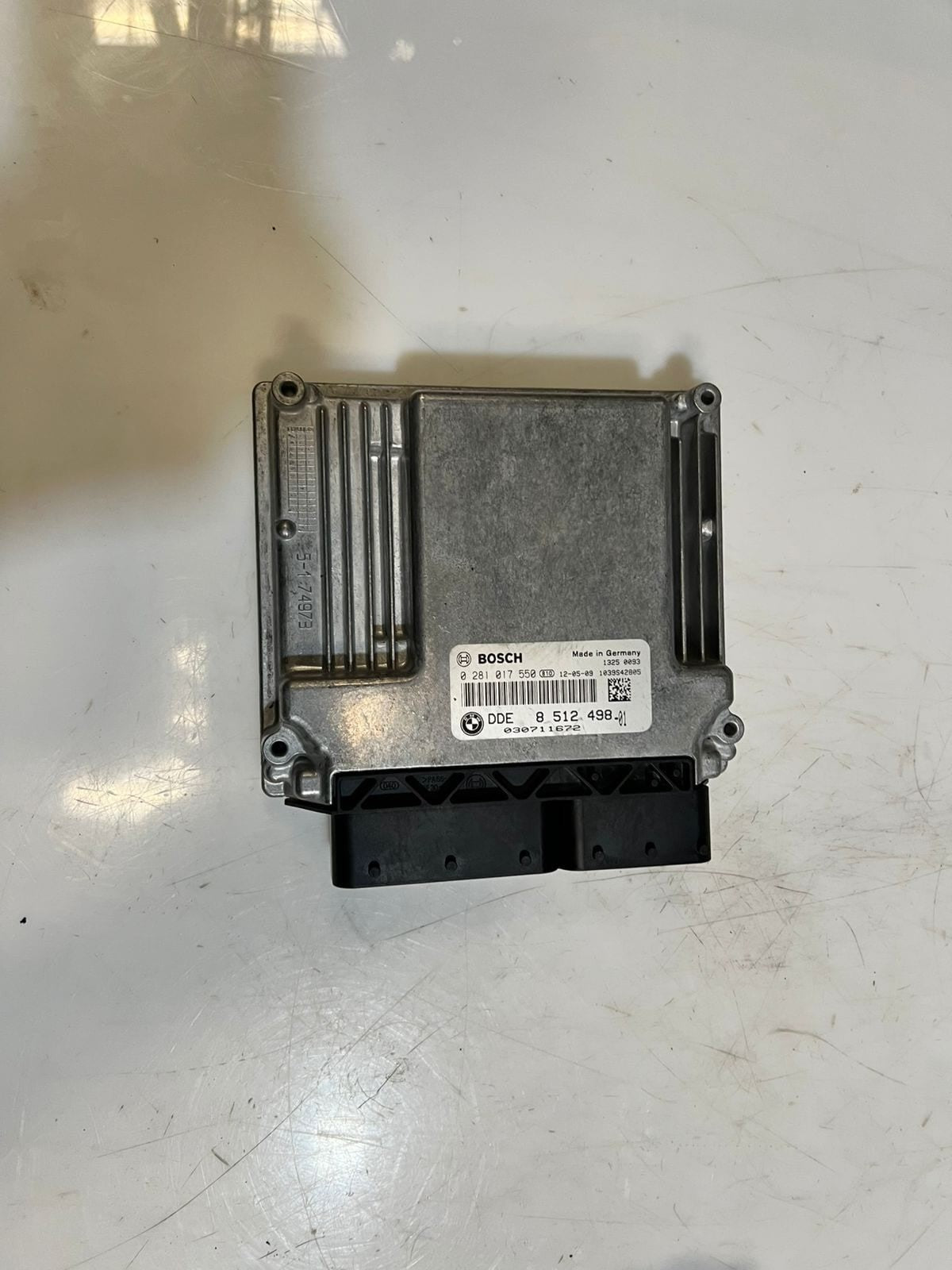 2011 BMW X1 E84 Engine Control Unit ECU SET DDE+CAS3+1 KEY 851249801 OEM