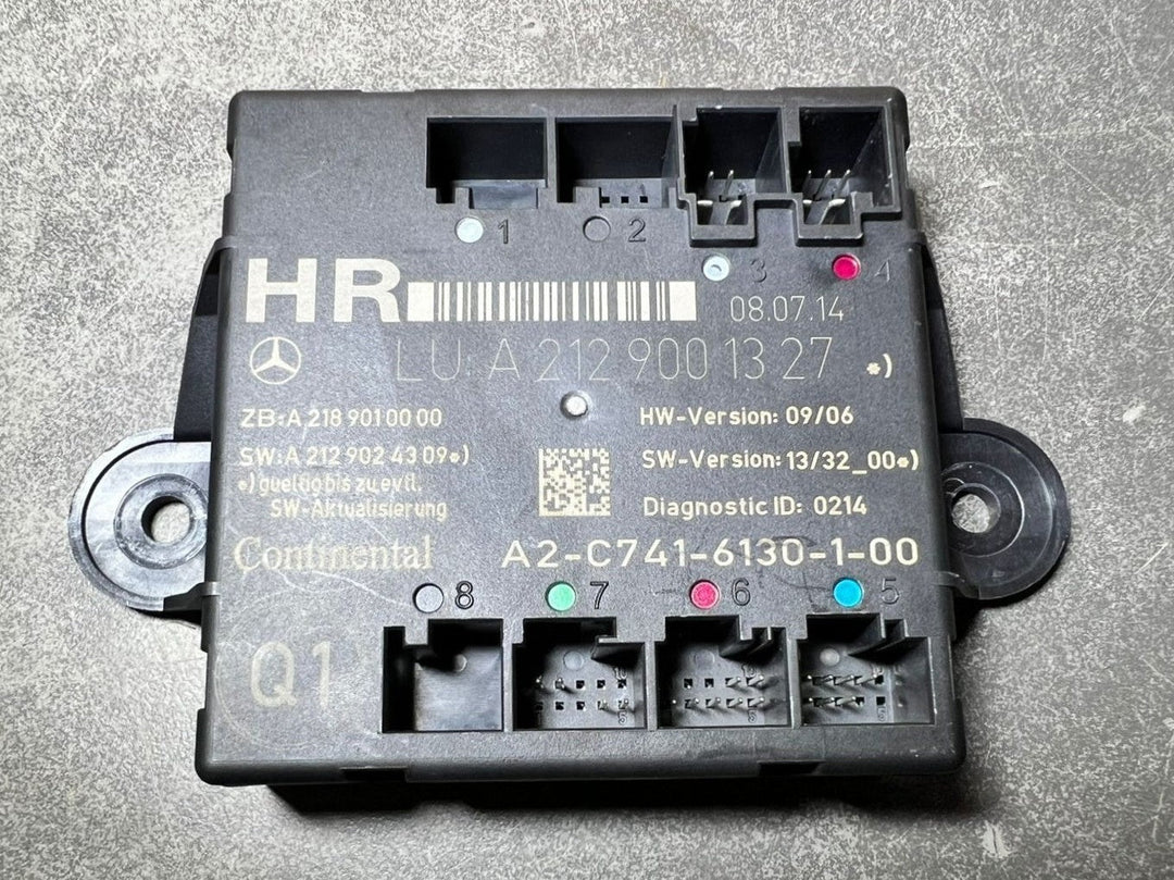 Mercedes-Benz W212 E-Class Rear Right Side Door Control Module A212 9001327 OEM