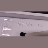 BMW 3ER G20 LIMOUSINE PAAR HECKKLAPPENSCHARNIERE WEISS 7430640 -7430639
