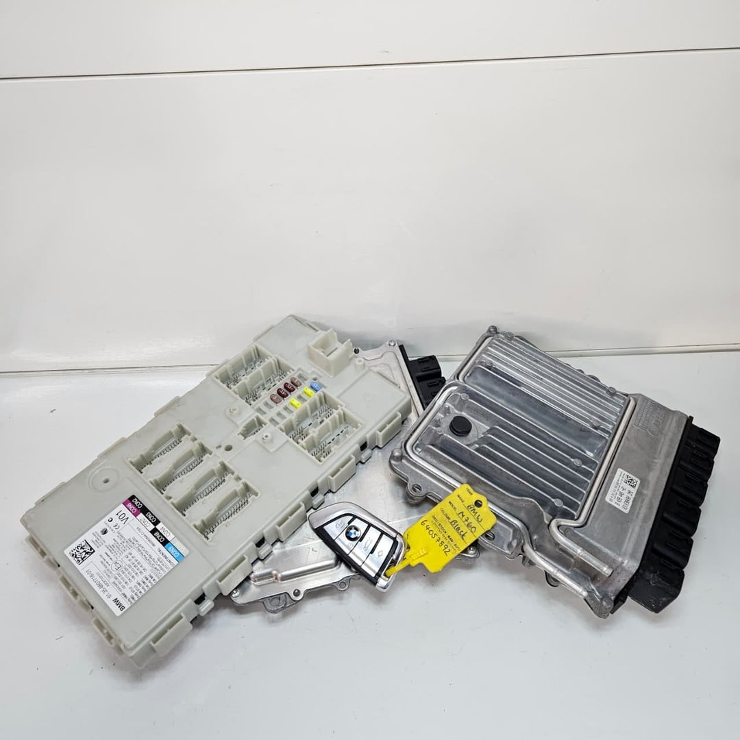 8489448-BMW 7 Series and M760i G12 N74 V12 Engine Control Unit ECM DME Key Set