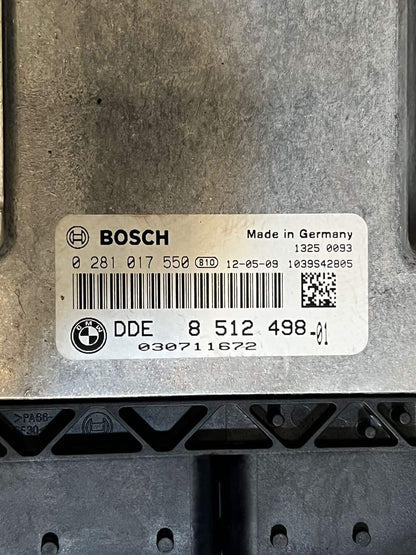 2011 BMW X1 E84 Engine Control Unit ECU SET DDE+CAS3+1 KEY 851249801 OEM