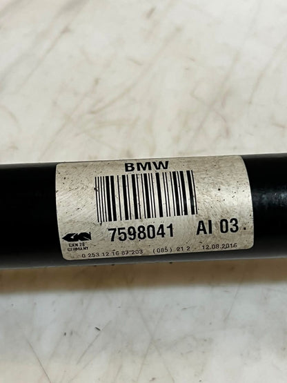 2012-2016 BMW X3 F25 X4 F26 Rear Left Drive shaft AXLE 7598041 OEM
