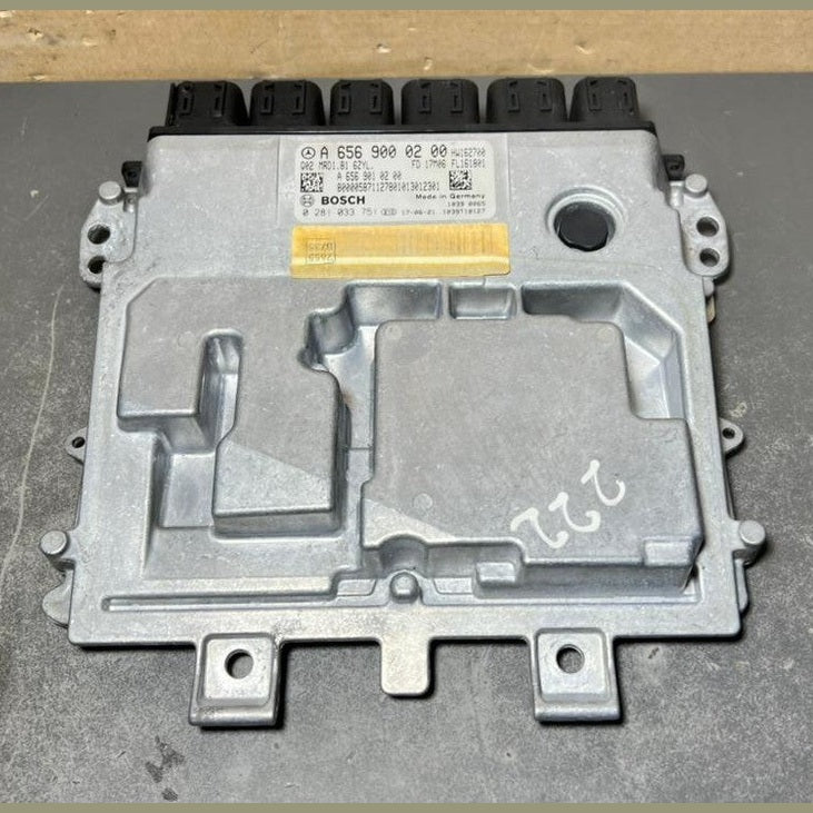 15-20 Mercedes W222 S-Class Engine Control Module Unit ECM ECU A656 9000200 OEM