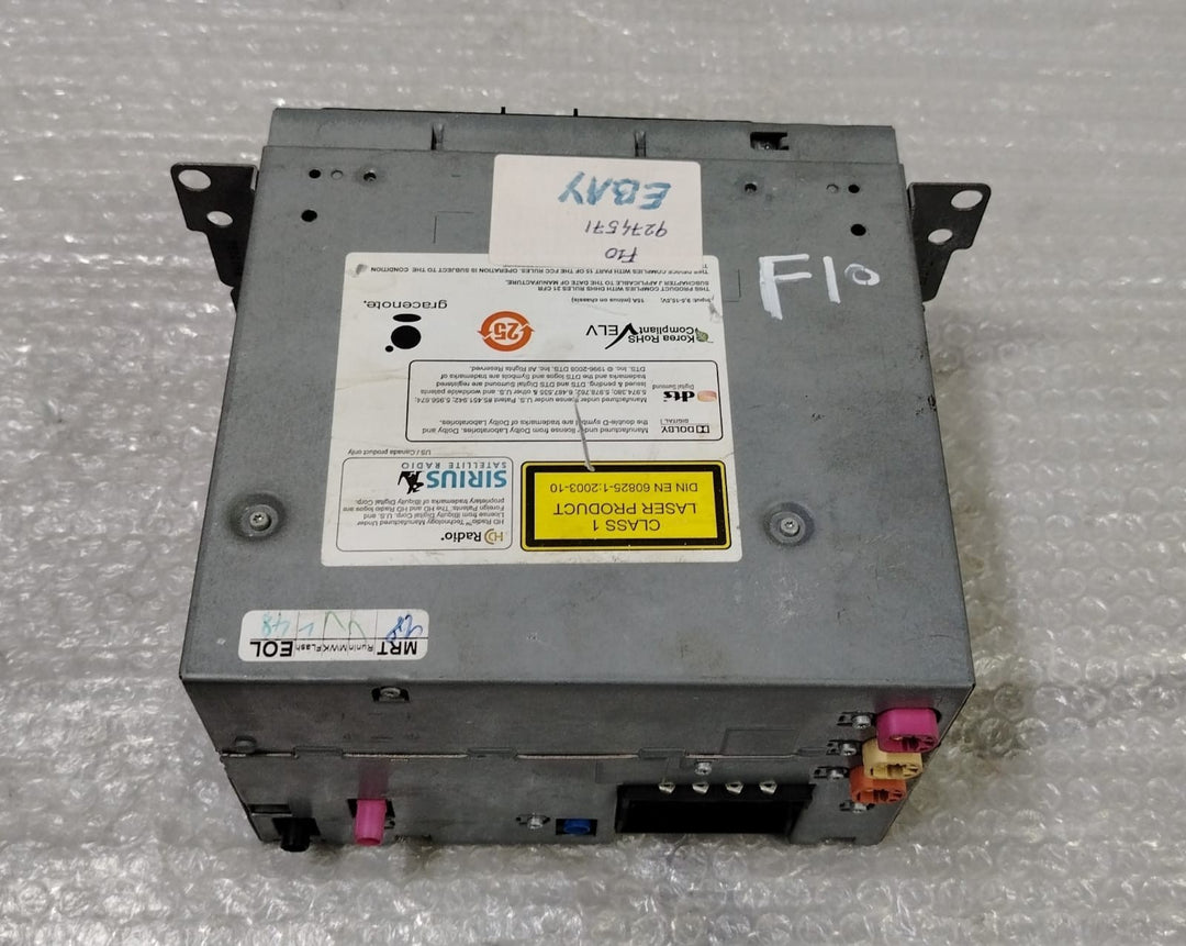 OEM BMW F02 F01 F10 F12 F13 RADIO NAVIGATION CD PLAYER HEADUNIT OEM 9274571