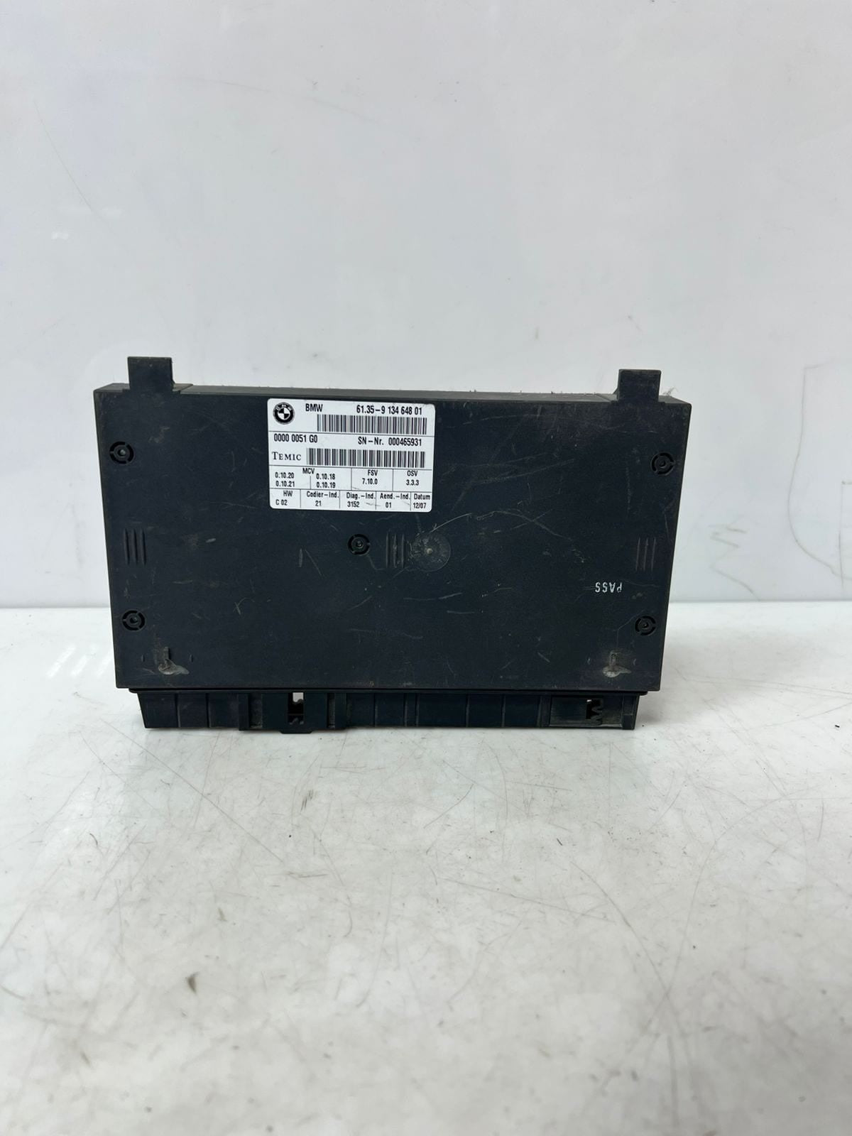 2008-2010 BMW 535i 525i 530i E60 sedan Seat Control Module 9134648 OEM