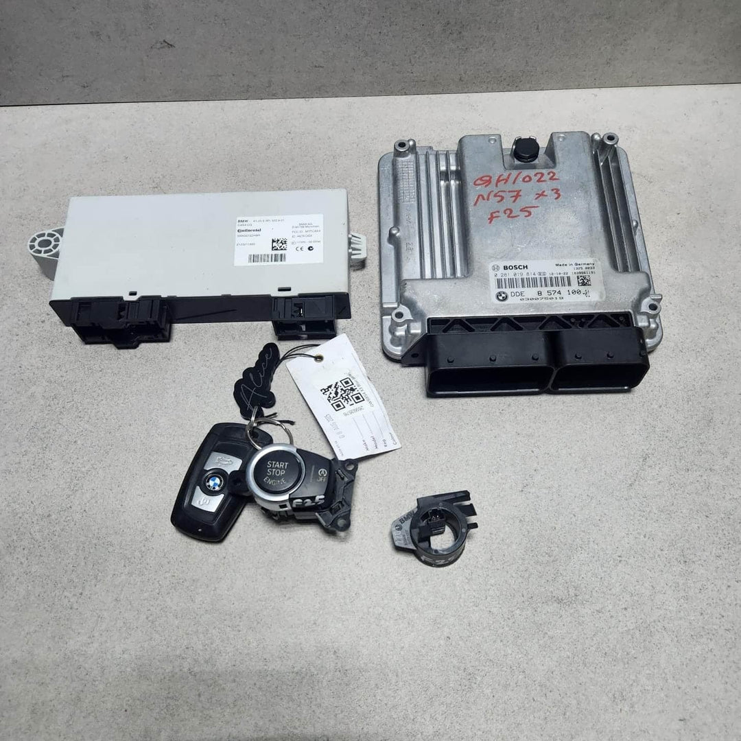 BMW Engine Control Unit 8574100 X3 F25 3.0 DIESEL N57D30A ECU SET