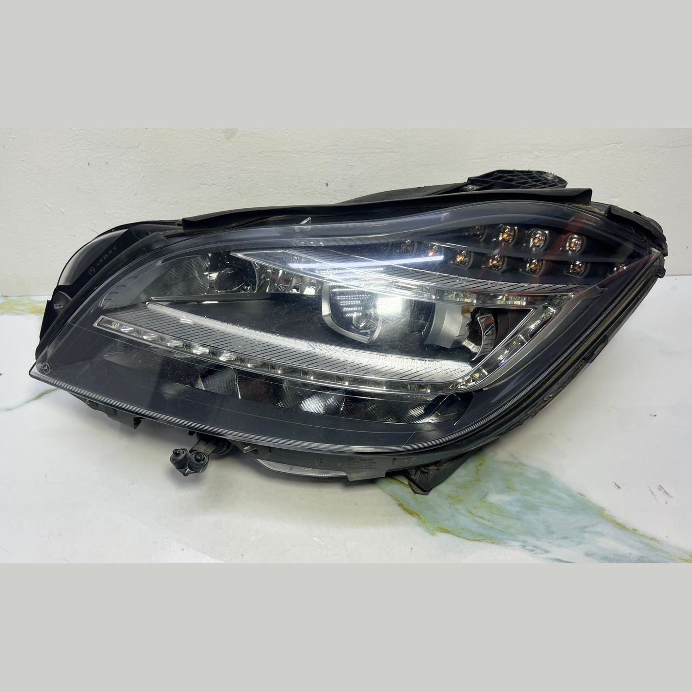 12-14 Mercedes W218 CLS400 Front Left Side Head light Headlamp A218 8204761 OEM