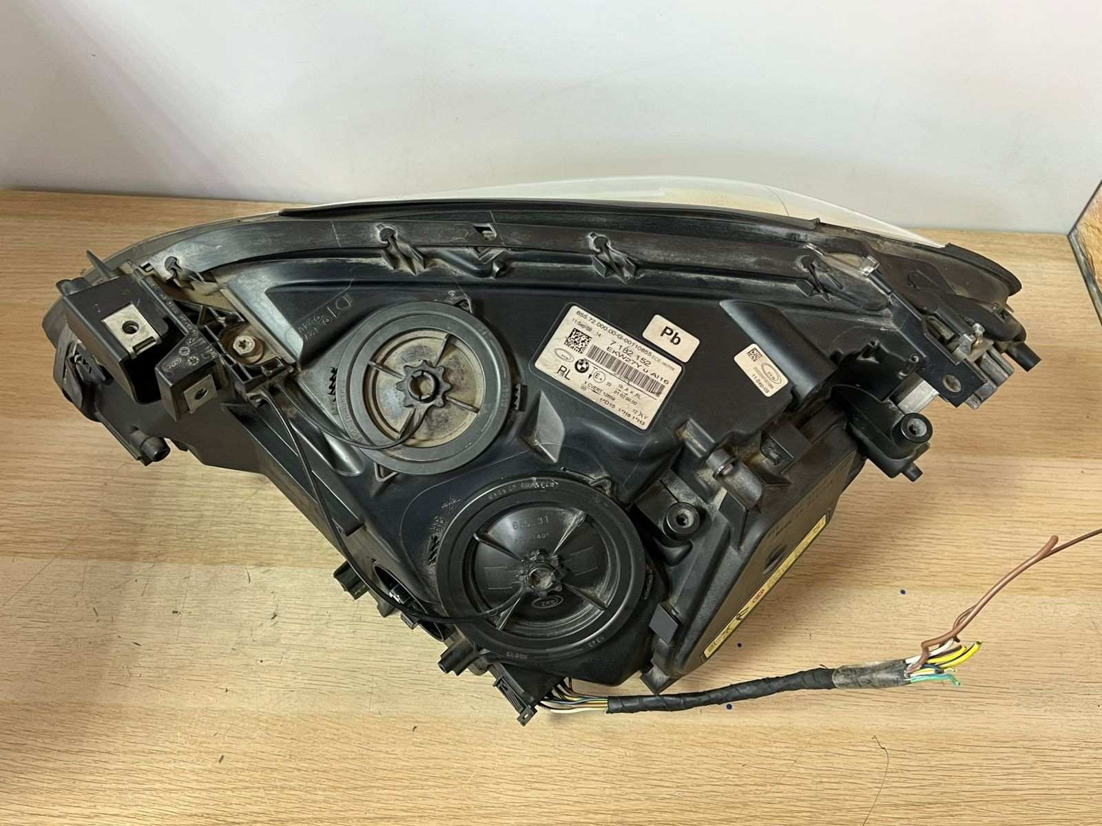2009 BMW 750Li Headlight Adaptive Ahl Xenon Light Front Right 7182152