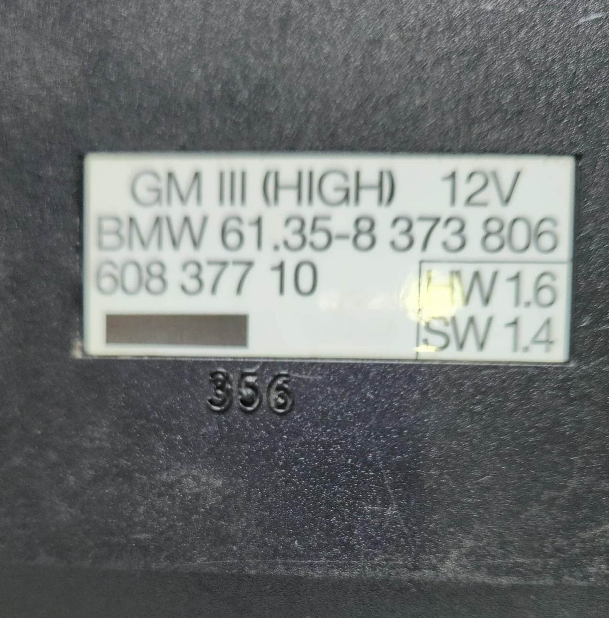 01-02 BMW 530i Comfort Control Module 8373806 5-Series E39 and E38 7-Series OEM