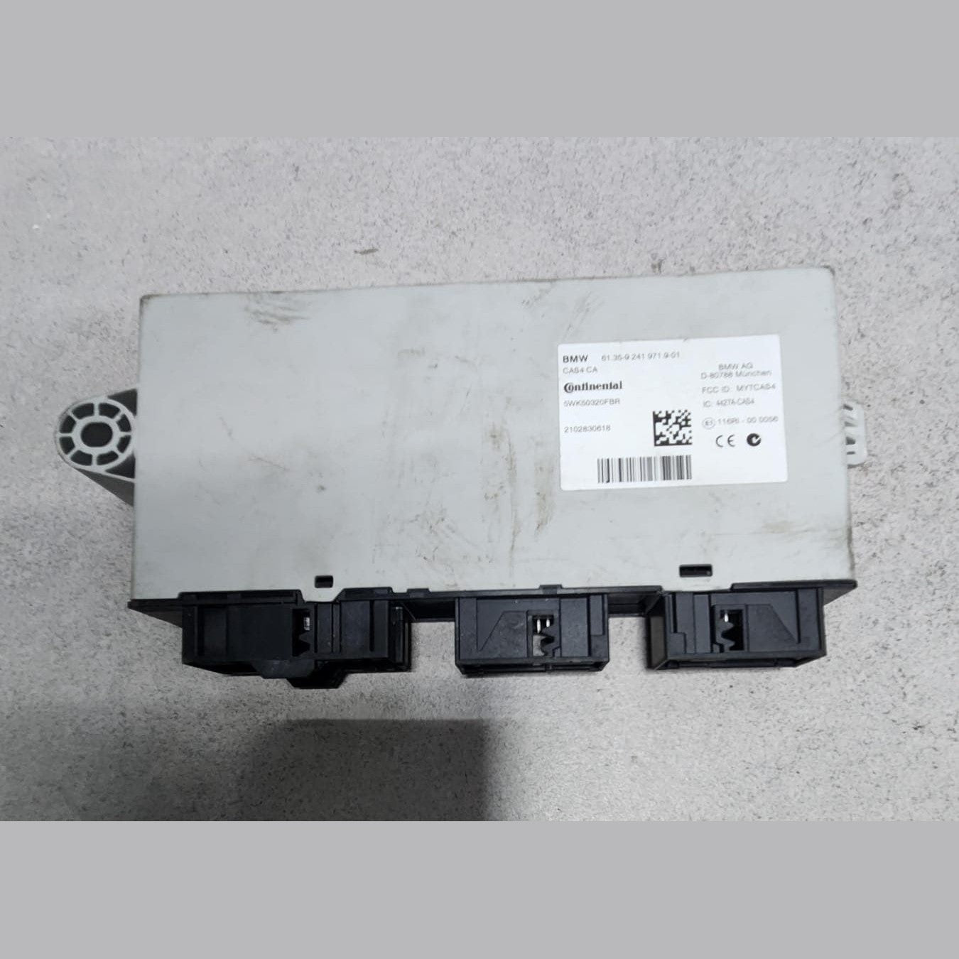 2011-2012 BMW 750i Engine Control Module 7619884  7 Ser F01 F02 F03 F04 ECU SET