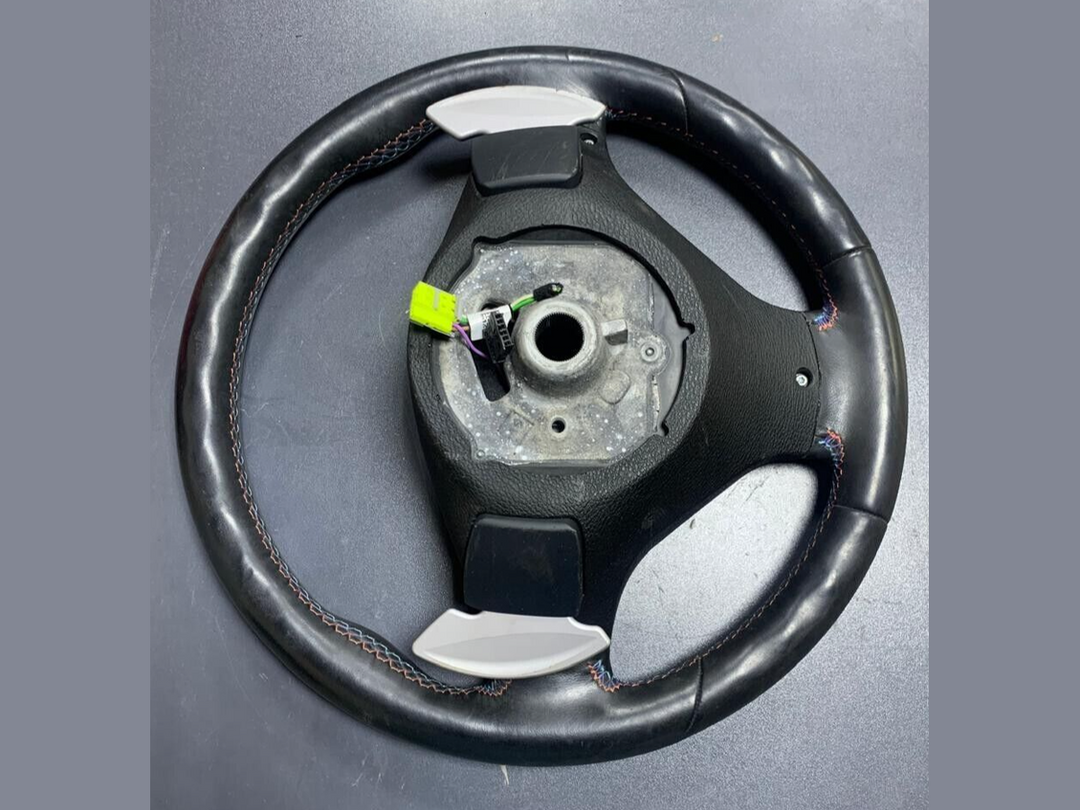 2011 BMW X5 X6 E70 E71 M Black Steering Wheel Leather  Paddle Shift OEM 6787816