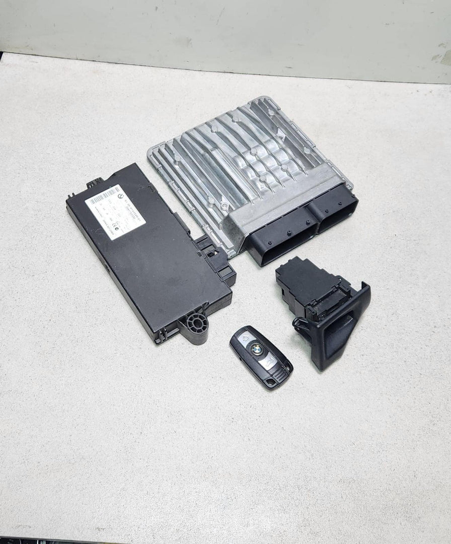 2007-2010 BMW 328i E70 Z4 N52 Engine Control Module DME ECU SET 7594483 OEM