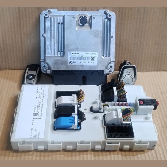 BMW F20 F30 F32 120dX 320dX 420dX 184HP N47N ENGINE CONTROL UNIT SET+KEY 8582155