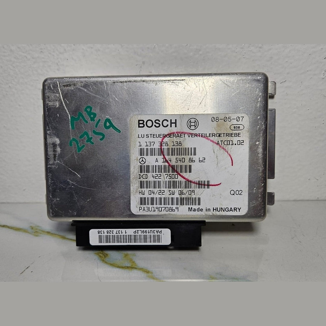 06-12 Mercedes W164 ML350 GL320 Transfer Case Control Module A164 5408662 OEM