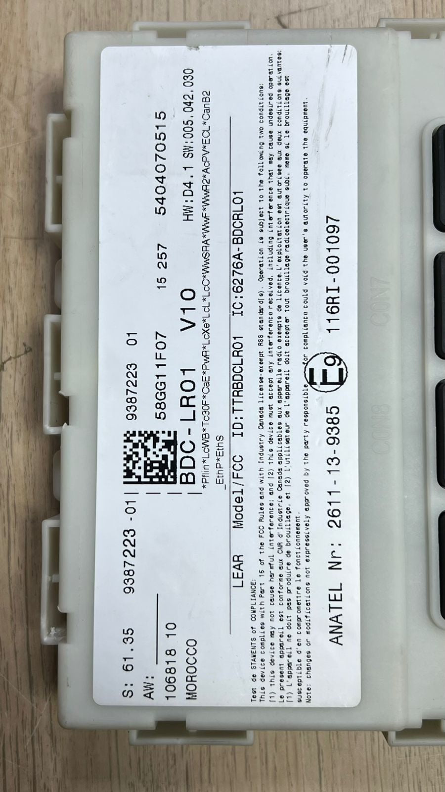 2016-2018 BMW F46 220I B48 2.0 Engine Control Module 8654466 ECU SET RHD