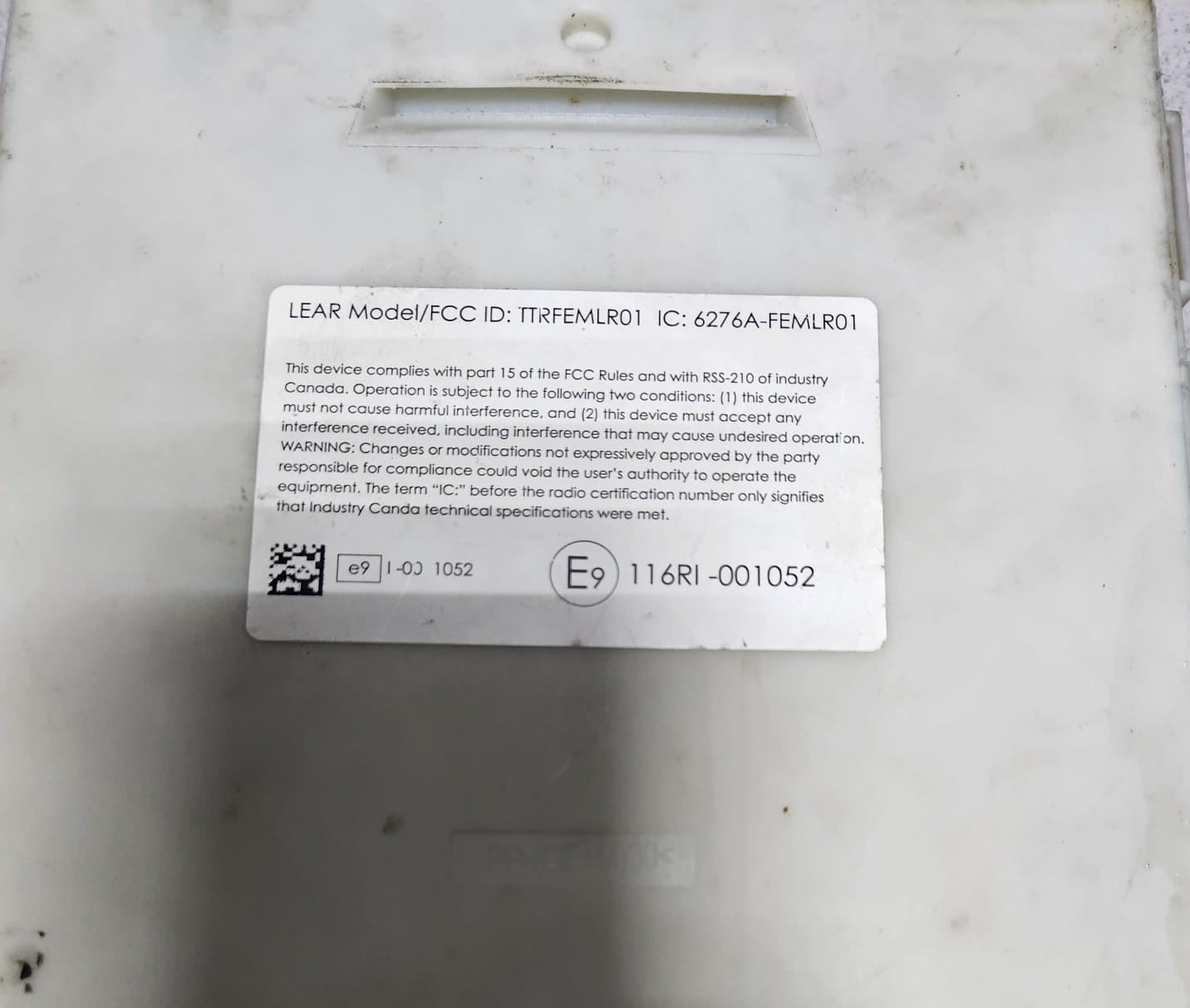2012-2016 BMW 3 Series 320i 328i Front Body Control Module BCM 9303543