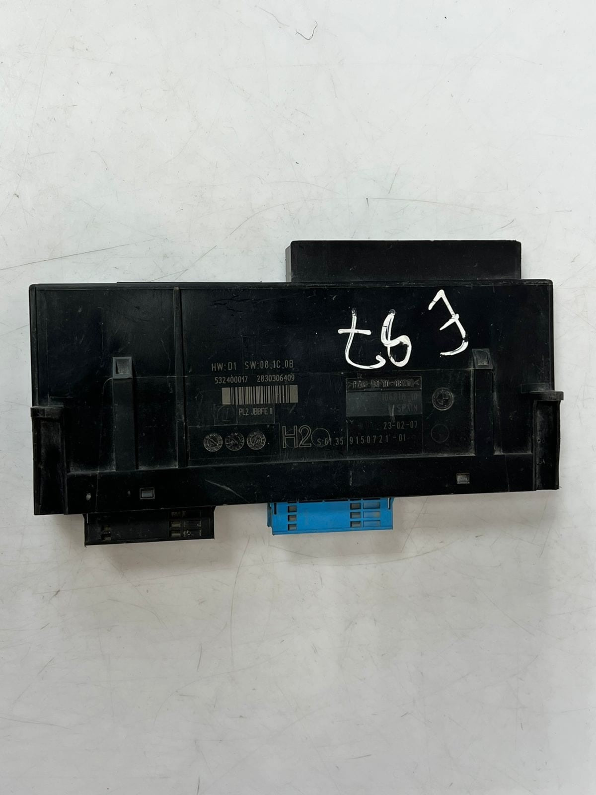 BMW 1 3 E81 E87 electrical system unit comfort body comfort control 9150721 OEM