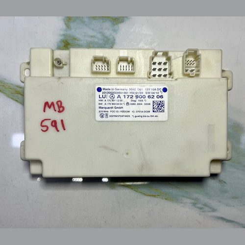 2010-2015 Mercedes-Benz C250 Keyless Go Entry Control Module A1729006206 C-Class