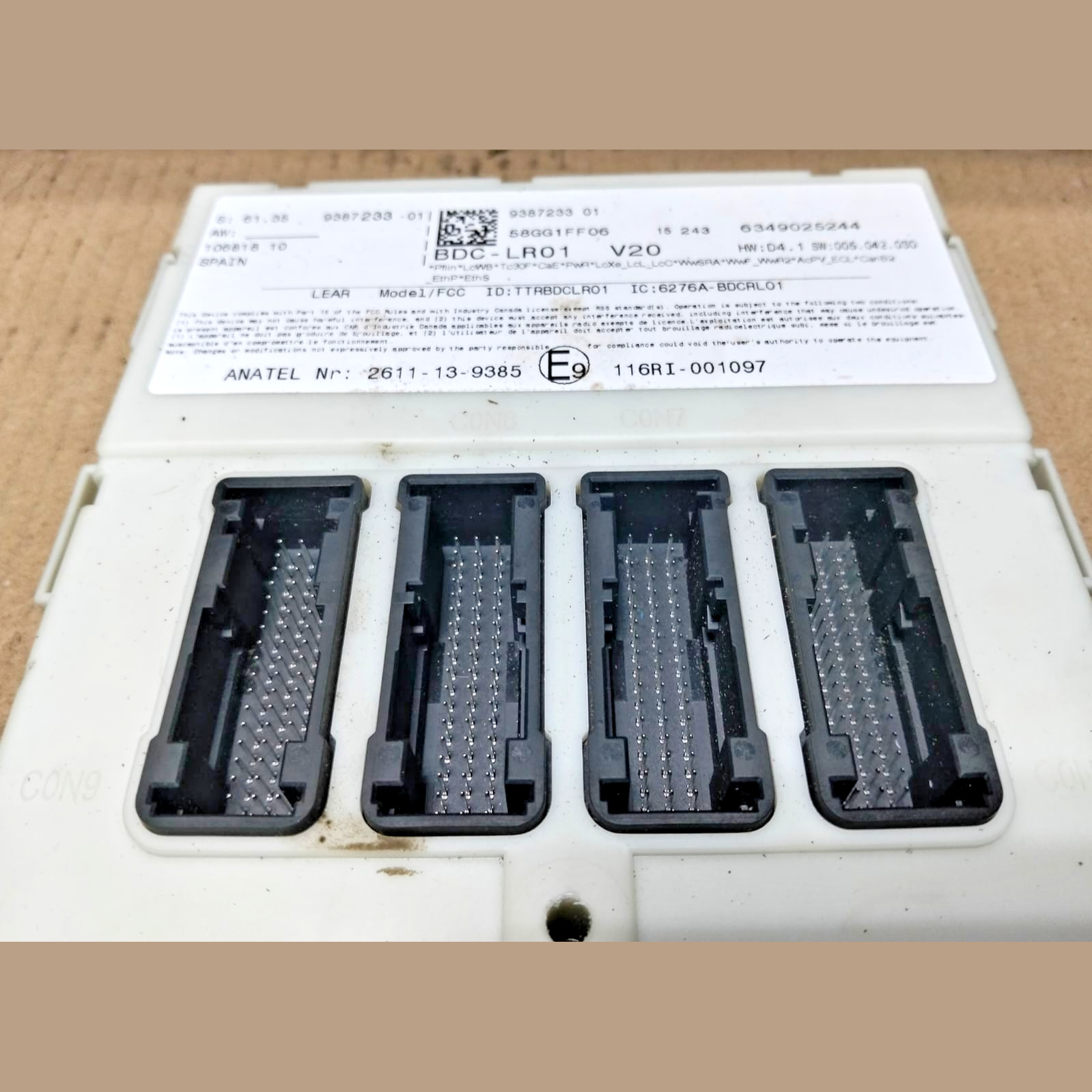 ECU BMW X5 F15 40e HYBRID 2016 ECU KIT COMPLETE WITH BDC & KEY  8664920