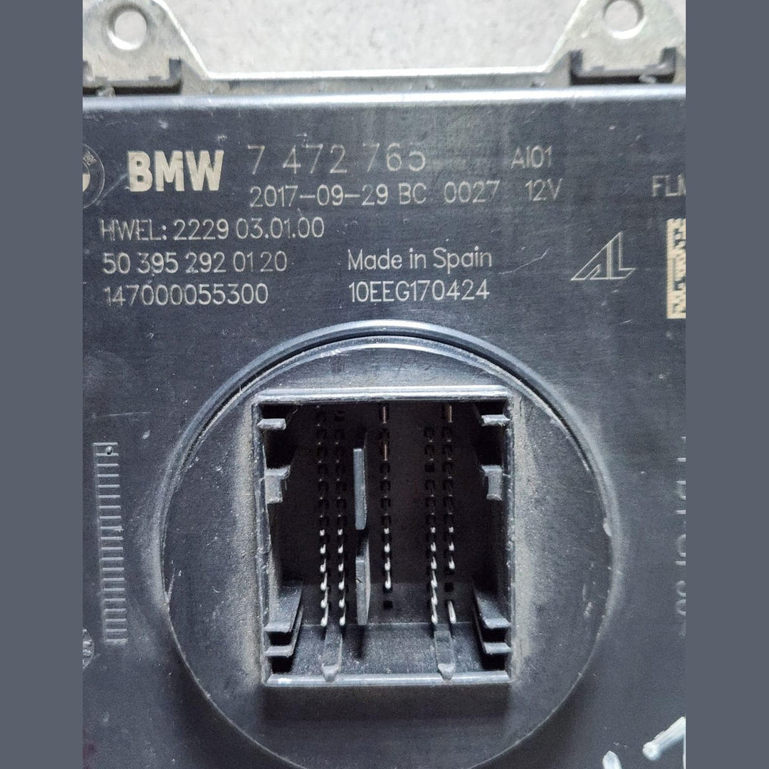 BMW Adaptive Led Headlight Control Module Led Adaptive 7472765 F90 M5 G30 