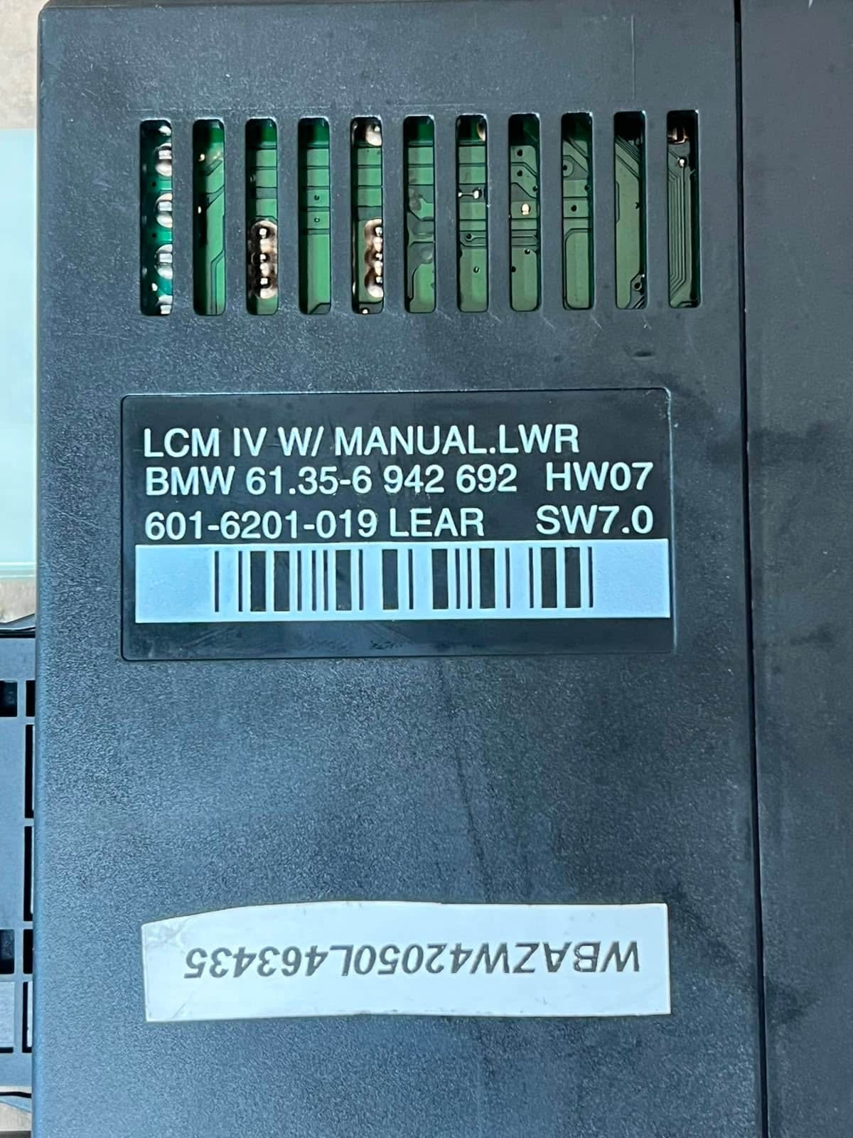 2000-2006 BMW X5 E53 E39 Lighting Control Module LCM 6942692 OEM