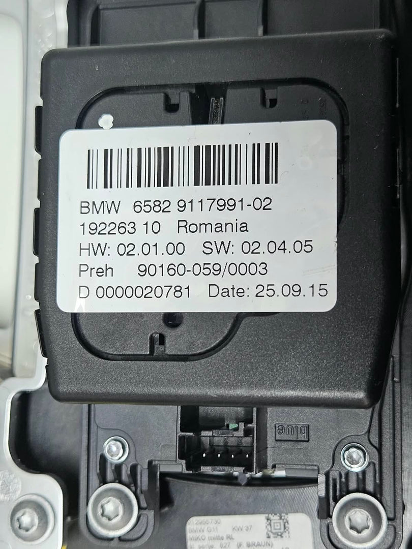 9352292-2015-2019 BMW 750i G11 G12 RHD Center Console Trim idrive & Switches OEM