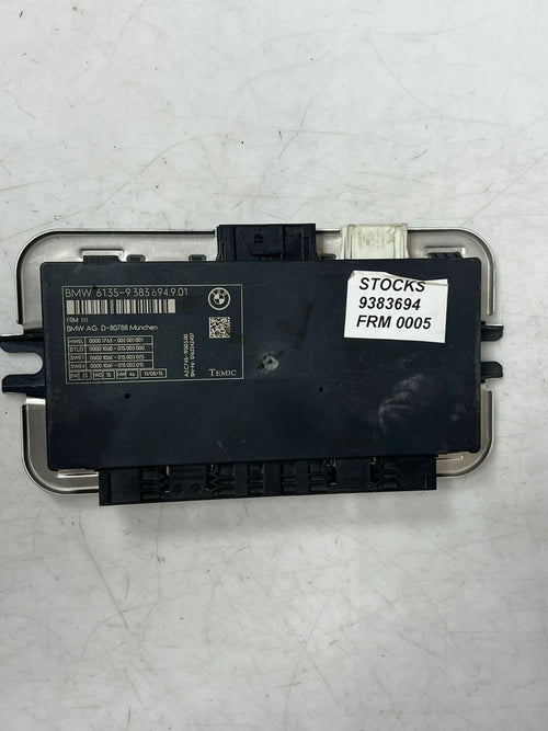 2011-2016 BMW X4 F26 FRM III 528i Footwell Light Control Module 9383694 OEM
