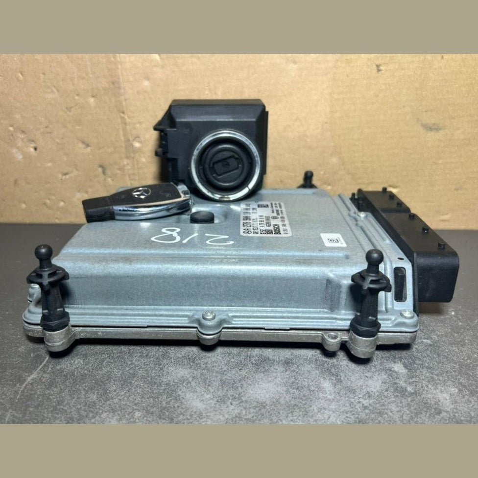 Mercedes W218 ECU Engine Control Module Ignition Key Switch Set A278 9001000 OEM