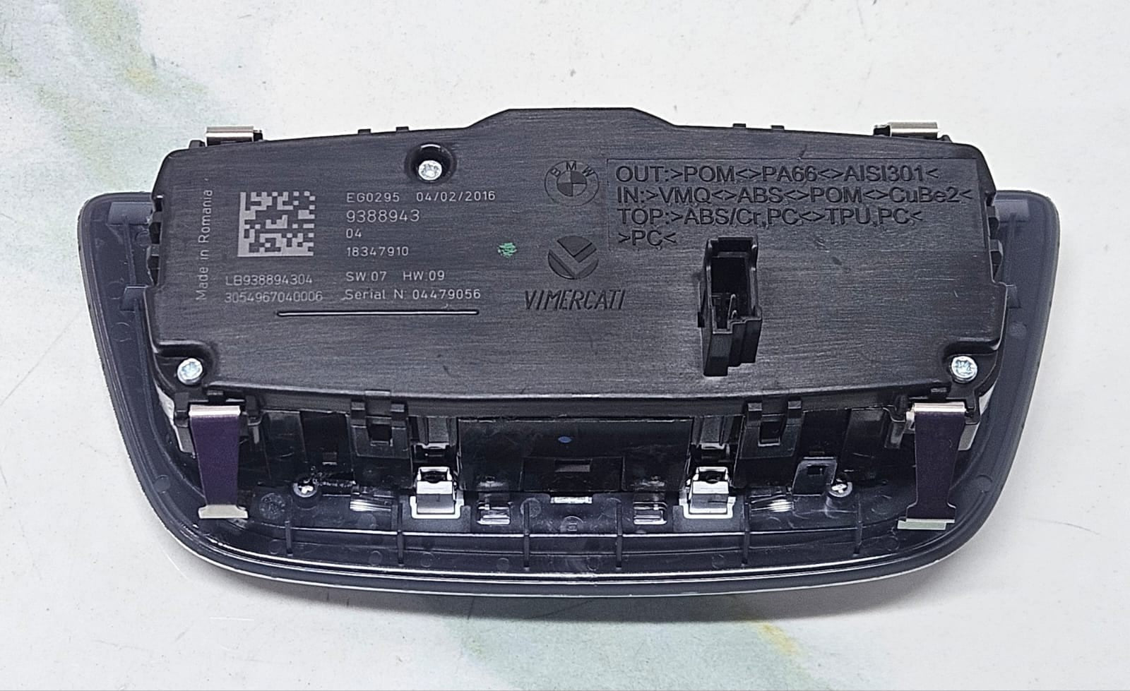 2015 BMW G11 740i RHD Head Light Switch 9388943 OEM