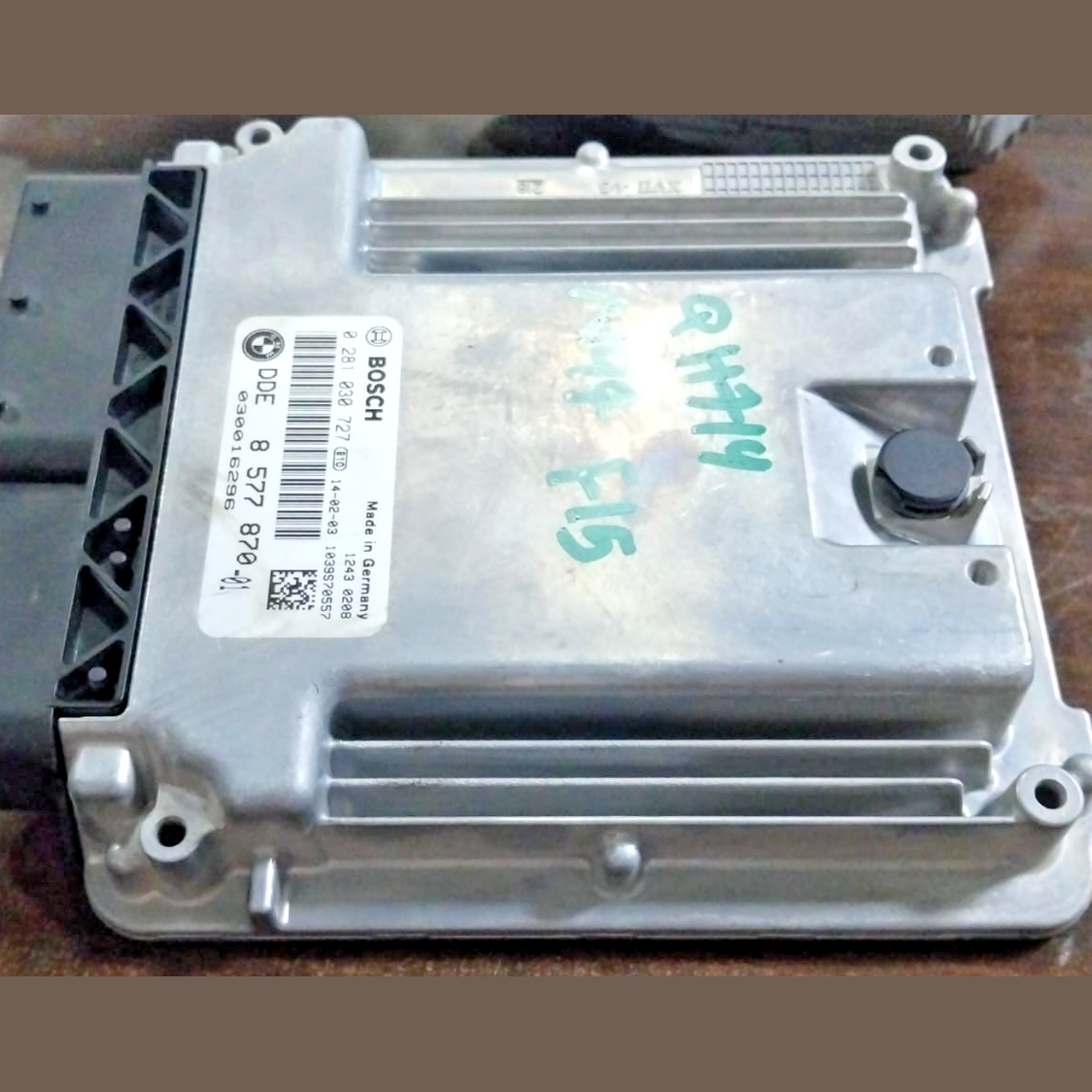 BMW X5 F15 2015 Diesel Engine Control Unit ECU 8577870 2.0 32170382 Twin Turbo 