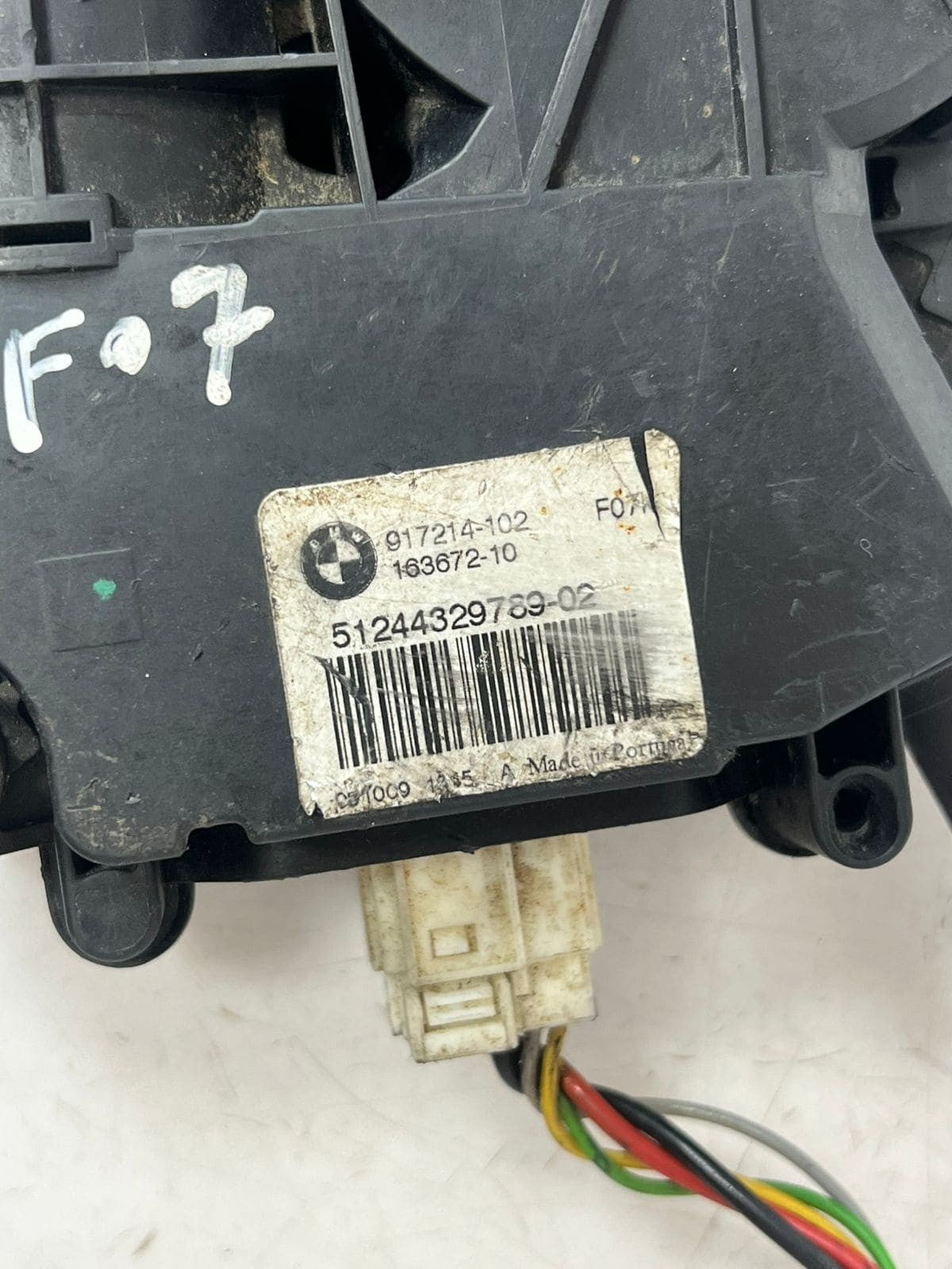 2010 BMW 550i F07 5 Series GT Trunk Lid Soft Close Actuator Motor 4329789 OEM