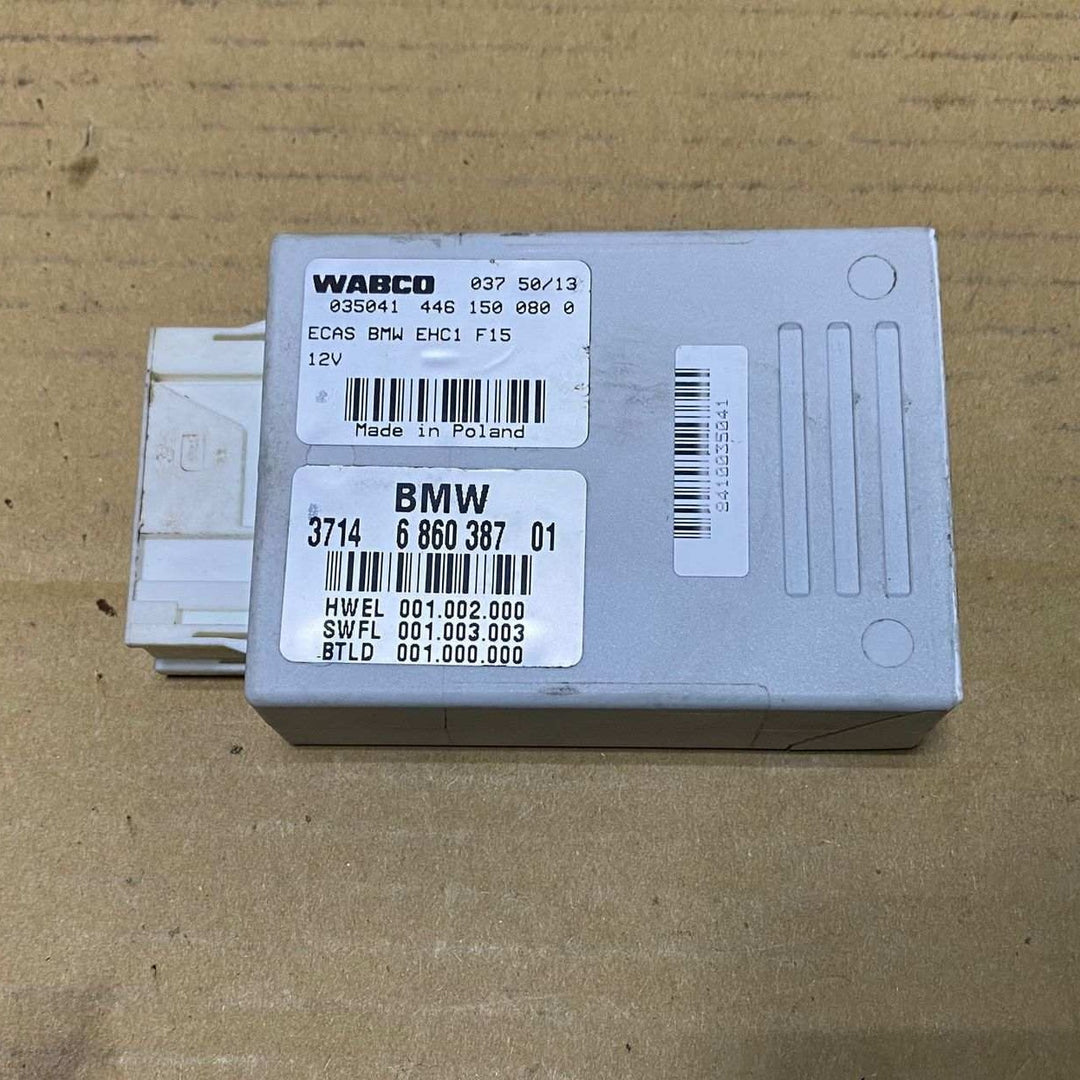 2013-2018 BMW X5 Air Suspension Control Unit 6860387 X5 F15 and X6 F16