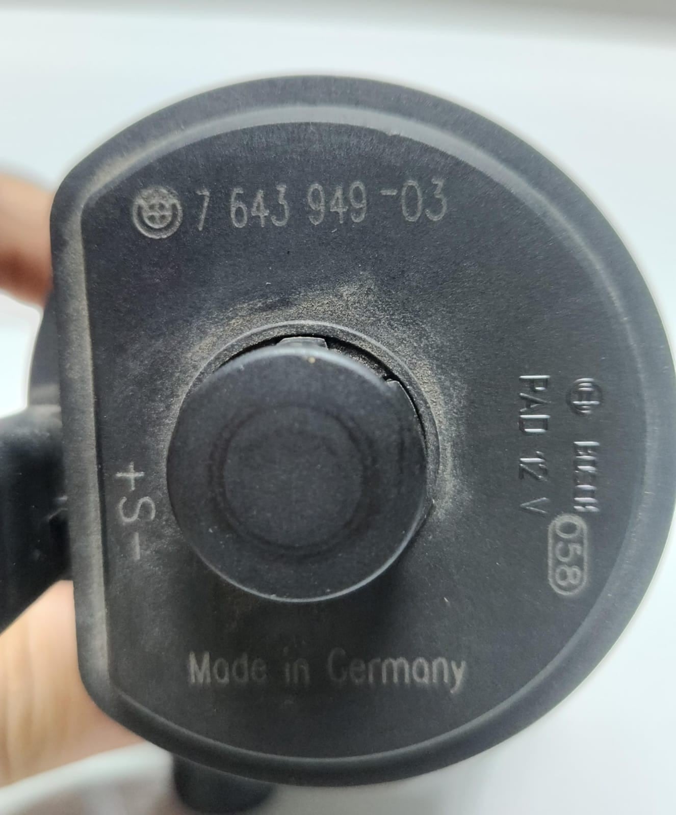 2016 BMW X3 Auxiliary Water Pump 7643949 3 Series F30 F31 F35 OEM