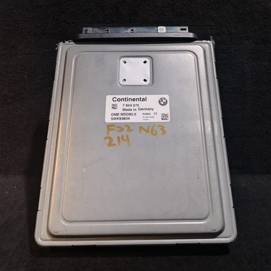 OEM BMW 550i 750i  F02 N63 ENGINE CONTROL UNIT MODULE ECU 1214-7604075