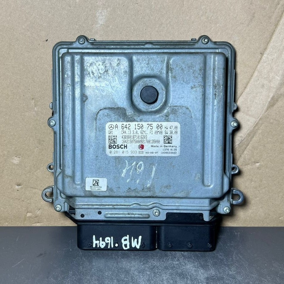 07-12 Mercedes W164 GL ML Engine Control Module Unit ECM ECU A642 1507500 OEM