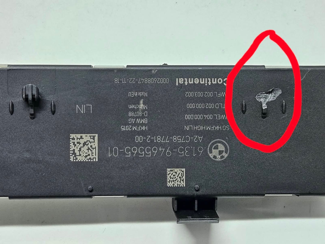 9465565-2019-2025 BMW X7 X5 G05 RHD Tailgate Control Module OEM