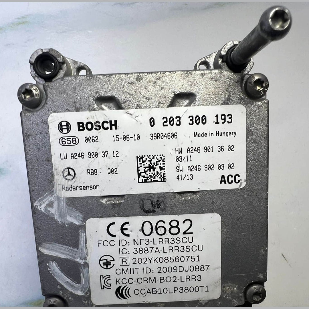 Mercedes Adaptive Cruise Control Distance Sensor A2469003712 GLA, CLA, A-Class, 