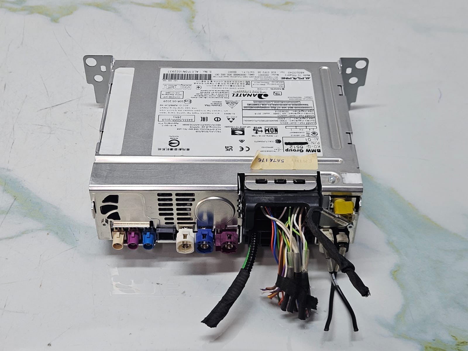 BMW F39 F48 Sat Nav Player Head Unit ECU 5A7A176 OEM