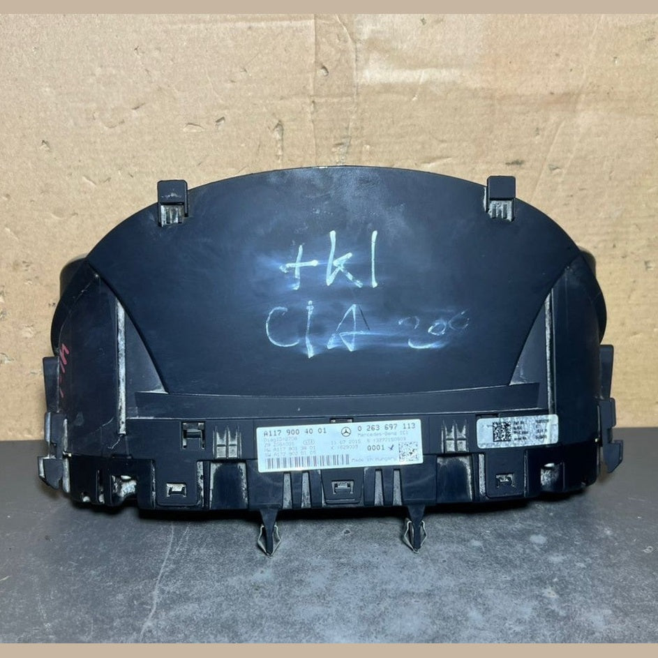 14-17 Mercedes-Benz W117 CLA Instrument Cluster Speedometer A117 9004001 OEM