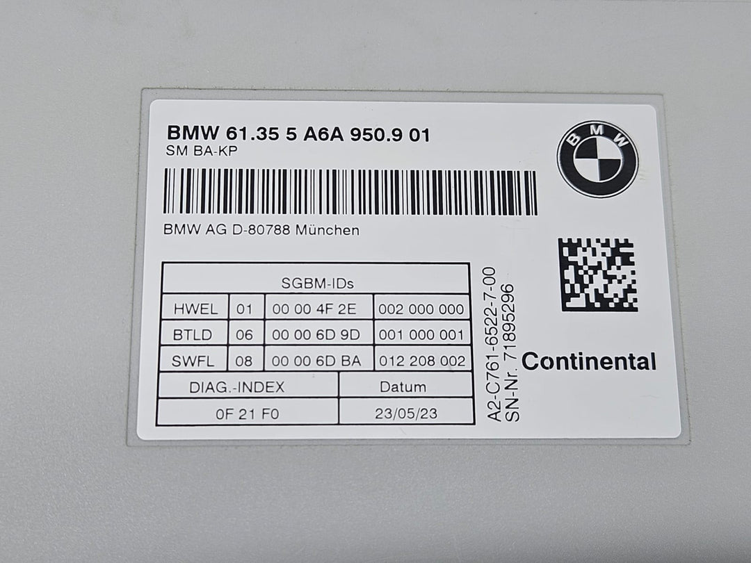 2021-2026 BMW M3 M4 G80 G82 G83 Front Seat Control Module 5A6A950 OEM