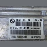 OEM BMW F07 F01 F02 ICM INTEGRATED CHASSIS MANAGEMENT Control Unit 6797585